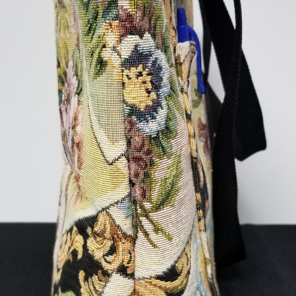 Handmade Small Floral Tote Bag - Picture 2 of 4